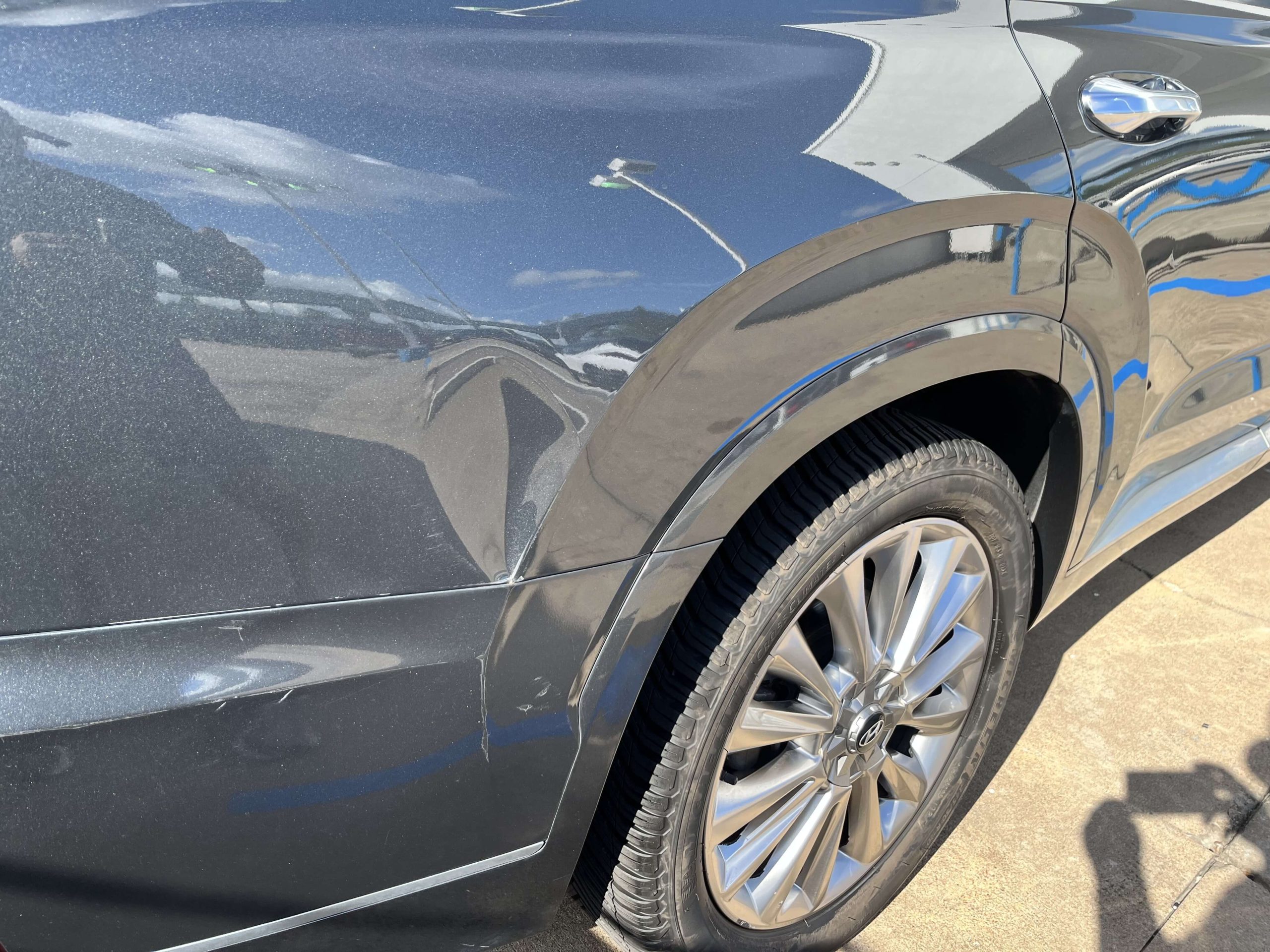 sideview of a car